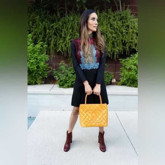 Valentino Lace Accent Dress (EU 38/US 8) - Picture 3 of 13